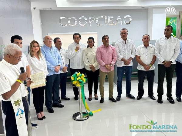 La directora ejecutiva del Fondo Nacional para Medio Ambiente y Recursos Naturales (Fondo MARENA) Judith Valdez, asistió a la asamblea 59 de la Cooperativa de Criadores de Cibao