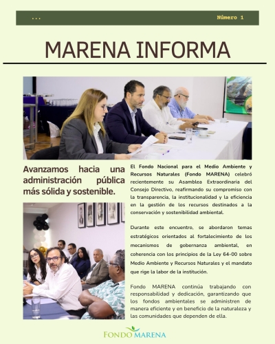 Fondo MARENA presenta su boletín institucional destacando logros en gestión ambiental y fortalecimiento institucional