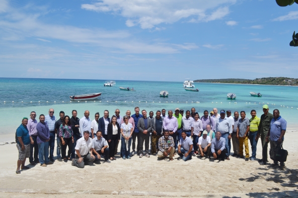 El Sr. Karim Ould-Chih y Erick Philipp de KfW, visitan proyectos financiados con fondos del acuerdo Fondo MARENA-CBF. KfW es uno de los donantes principales de CBF.