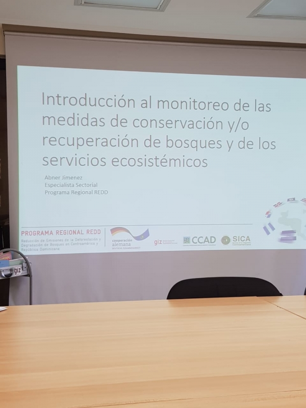 Taller Sobre Monitoreo Medidas de Conservación del Sistema de Pagos por Servicios Ambientales