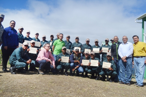 Acto de inauguración del Centro de Protección y Vigilancia PROYECTO RESERVA CIENTIFICA LA SALCEDOA