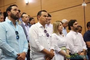 Judith Valdez participó en el encuentro con el ministro de Interior y Policía, Lic. Jesús Vásquez Martínez (Chu)